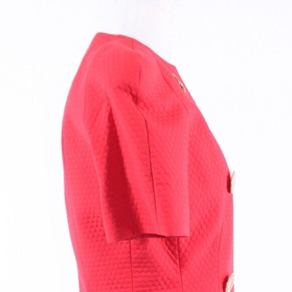 Ilie Wacs light red textured jacket 8 - Picture 6 of 8